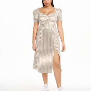 Danielle Bernstein stripe dress